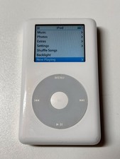 Apple iPod classic 4. Generation 4g weiß photo (200GB) A1099 Retro Flash 20GB