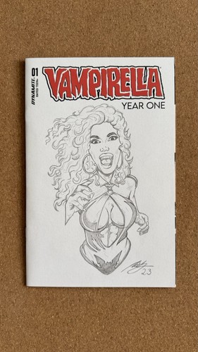 Vampirella blank variant - vampirella,