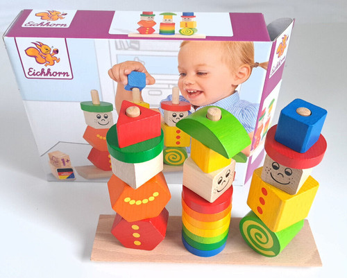 Eichhorn figuren steckpuzzle - eichhorn, figuren-steckpuzzle