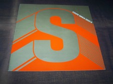 TOPRARITÄT Herrlicher Prestige Prospekt Simca 1200 S Coupe von 1969 !!!