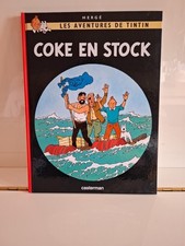 Tim und Struppi Tintin Coke En Stock 1958 Casterman Hardcover