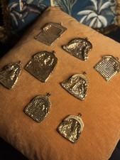 Antique Mesh Coin Purse Gold Konvolut (Art Nouveau/Deco, ca. 1900-1930)