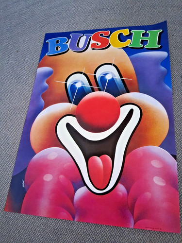 1989 ddr plakat - 1989, zirkus