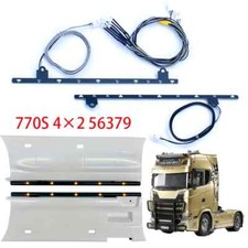 LED Seitenrock Leichtplatte Für 1/14 Tamiya RC LKW Scania 770S 4X2 56379 Auto