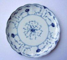 PORZELLAN TELLER-STROHBLUME -