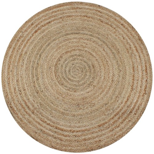 Rund teppich jute - jute, geflochten