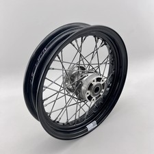 Harley Davidson Touring Softail Dyna XL Speichenfelge Felge 16x3.00 Schwarz