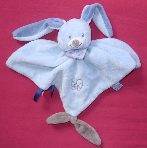 Nattou schmusetuch hase blau - nattou,