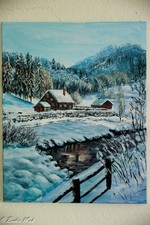 Eigenes Acrylbild. Leinwand