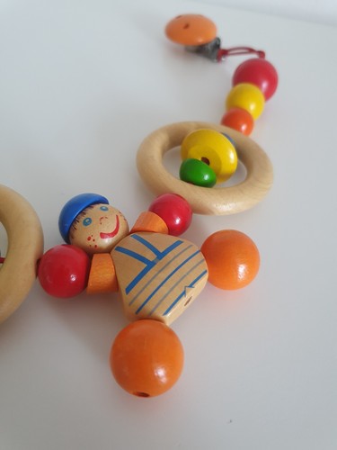Kinderwagenkette mit clip - kinderwagenkette,