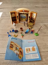 Playmobil Country Set 5660 Ponystall Mitnehmbox Pferd Reiterin Stall