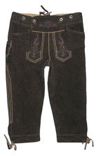 - STOCKERPOINT - Trachtenhose / Trachten- Kniebund- LEDERHOSE in braun Gr. 44