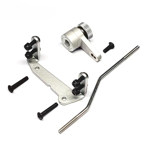 Aluminum servo mount - mount, w/servo