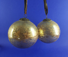 2 x Biedermeierkugel