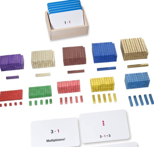 Montessori würfelmaterial - montessori,