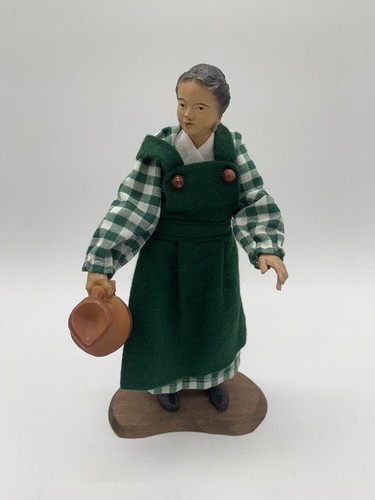 Krippenfigur bäuerin köchin - bäuerin,