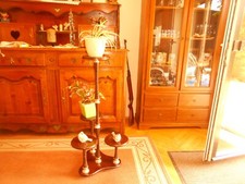 Antiker Holz Blumenständer Etagere Vitage um 1900 Handgefertigt