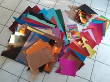 Basteln Konvolut Tonkarton Bastelpappe/-papier mit Buch