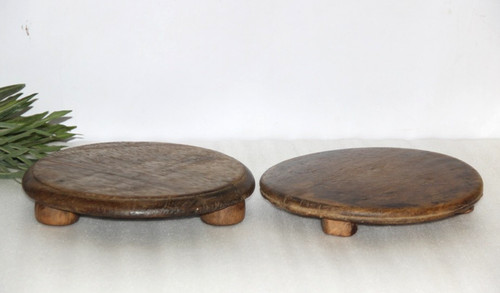 Antike holz chapati brot - antike,