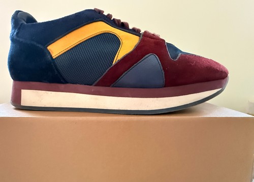 Burberry vintage sneaker leder - burberry,