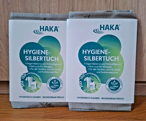 Haka hygiene silbertuch stk - 2, stk.