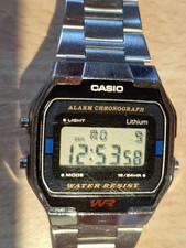 CASIO A163W Alarm Chronograph