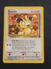 Pokémon  Karte • Mauzi • Team Rocket Set • Englisch • Vintage Sammlung