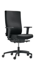 DAUPHIN Bürodrehstuhl mit Synchrontechnik Sitztiefe 380-440 mm schwarz 400-52...