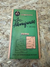 Vintage Wanderkarte