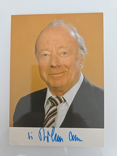 Heinz rühmann autogramm - rÜhmann,