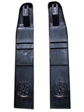 Kufensatz Schwarz für Doublerace Alpengaudi Bob Rodel Alpenspace Alpenrace