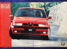 Alfa Romeo 155 Q4, originale aus Werbung 1993
