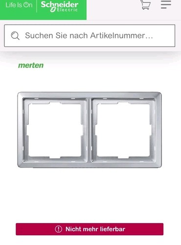 Merten artec 2 fach - 1,