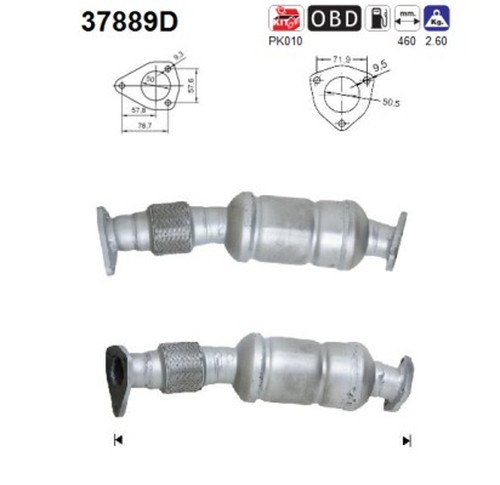 Katalysator 37889d für - as,