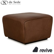 De Sede DS-47 Leder Hocker Dunkelbraun