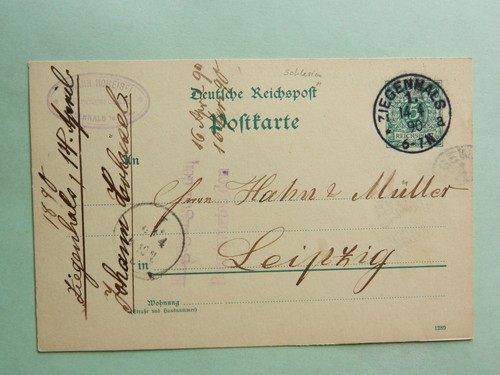 Reich ganzsache k1 - reich,