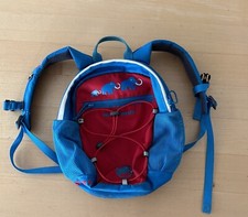 Rucksack Kinder, Kindergarten, Wandern, MAMMUT First Zip 4, blau - rot, gepflegt