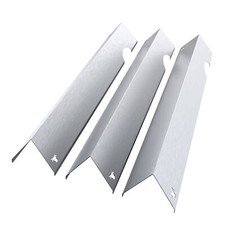 Gasgrill Brennerabdeckung aus Edelstahl passend für Weber Genesis 2 200er 2013-