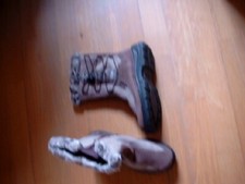 Braune Winterstiefel Damen gefüttert wasserdicht