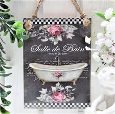 Wandbild Anhänger Holz Schild