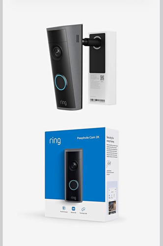 Ring peephole cam - peephole,