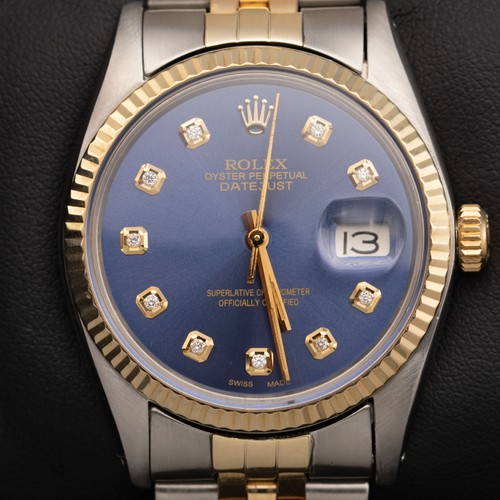 Rolex datejust 16013 uhr mit - datejust,