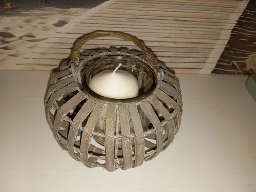Windlicht holz shabby - shabby, landhaus