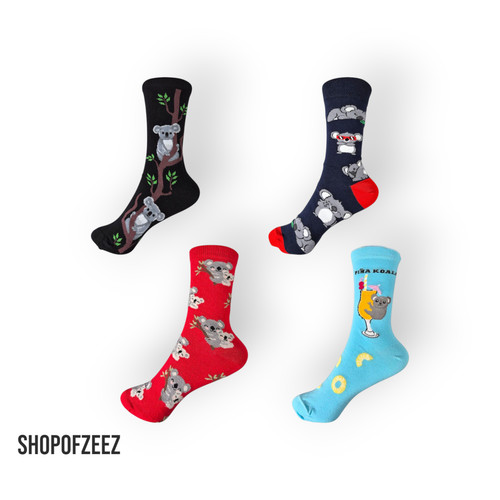 Lustige koala socken - lustige, koala-socken