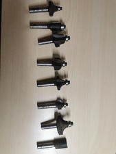 8tlg 8mm Fräsersatz HM Oberfräser-Set Schaft Nutfräser für Oberfräse Holzfräser