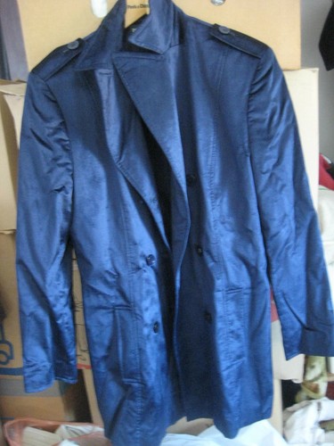 Vintage samtcord trench - samtcord,