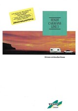 FENDT 1994 CARAVANS LINE 3 - WOHNWAGEN PROSPEKT - MIT PREISLISTE - CAMPING