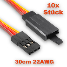 10 Servokabel JR Graupner