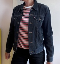 Vintage Levi's Cord Jacke S Blau Cordjacke Levis Kord Dunkelblau