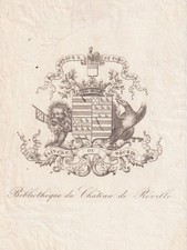 Exlibris parc chateau de - du,